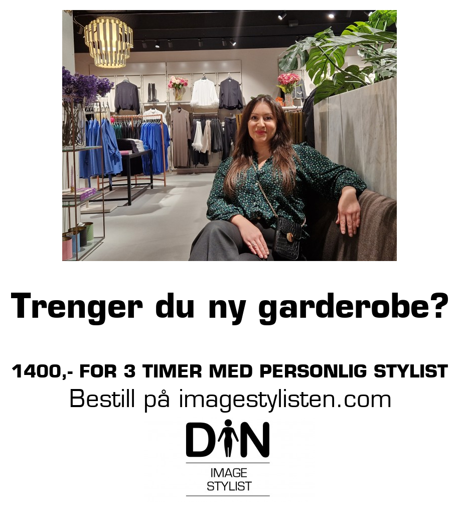 Image Stylisten: Trenger du ny garderobe? 1400,- for 3 timer med personlig stylist Bestill på imagestylisten.com