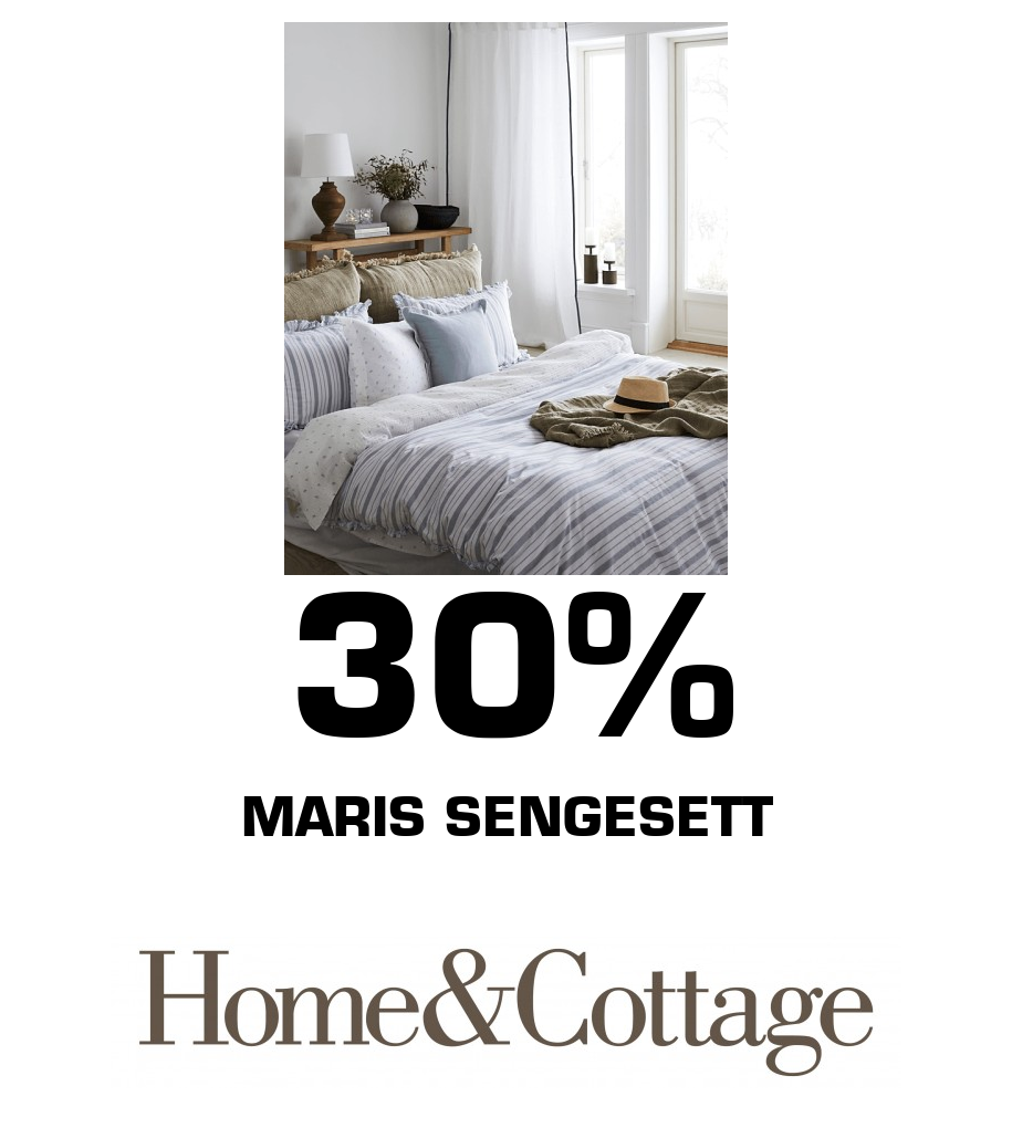 Home&Cottage: 30% Maris sengesett