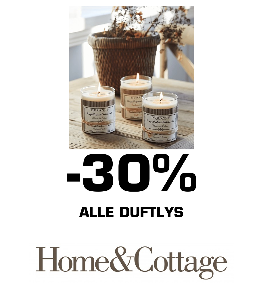 Home&Cottage: -30% alle duftlys