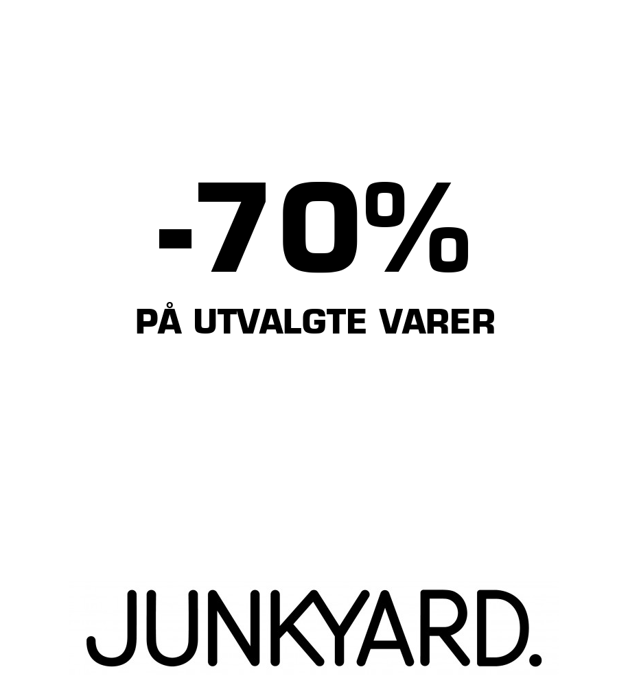 Junkyard: -70% På utvalgte varer