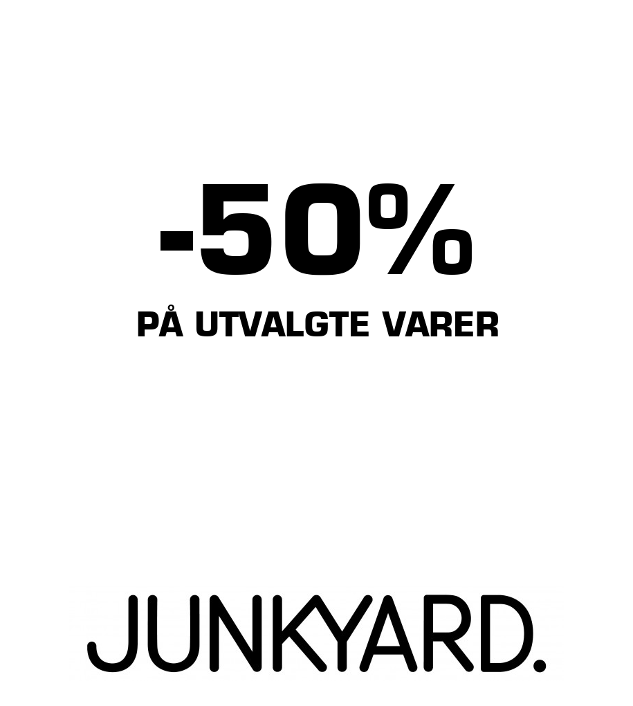 Junkyard: -50% På utvalgte varer