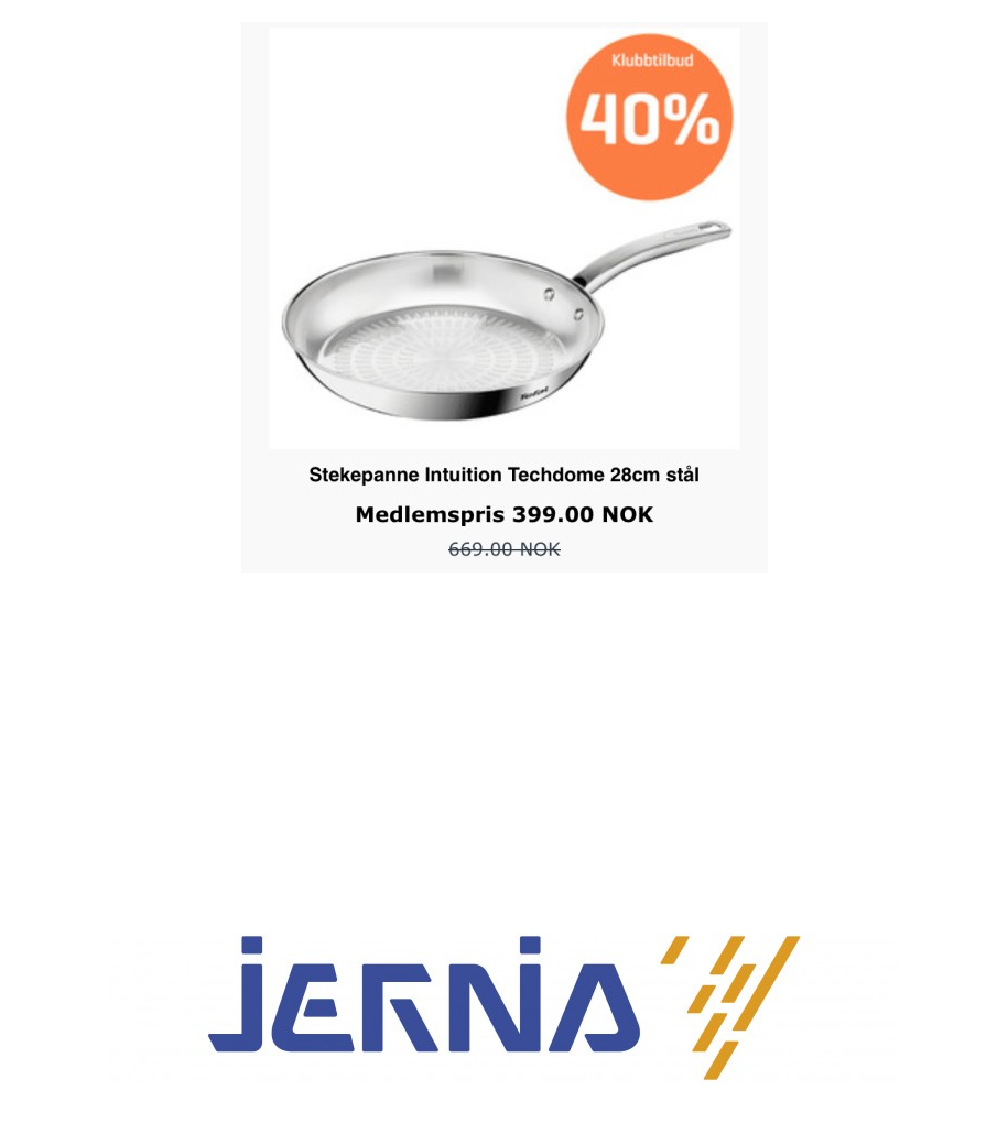 Jernia: Tilbud