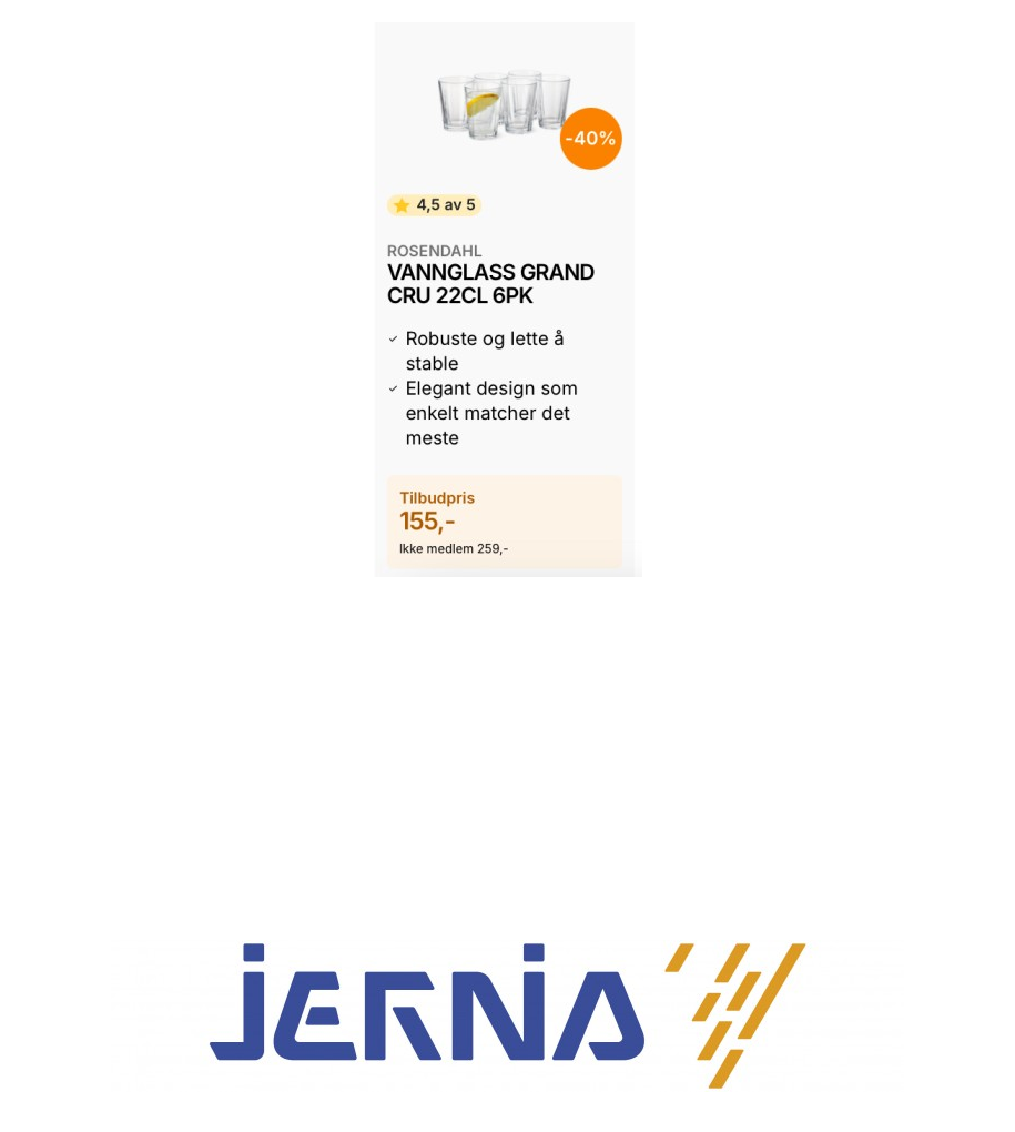 Jernia: Tilbud