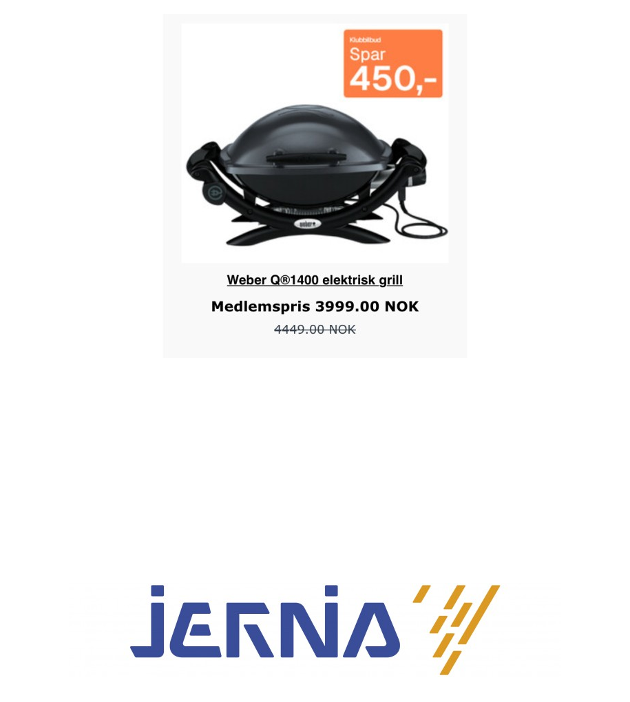 Jernia: Tilbud