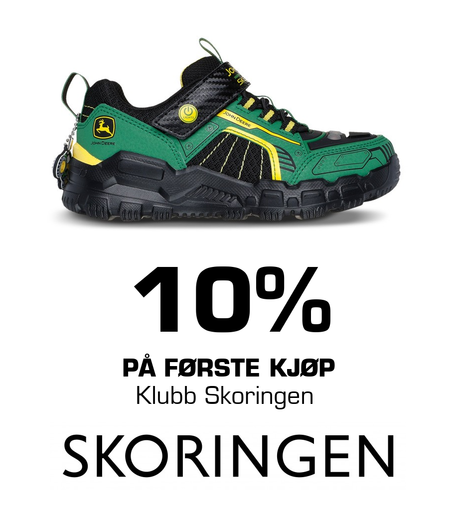 Skoringen: 10% på første kjøp Klubb Skoringen