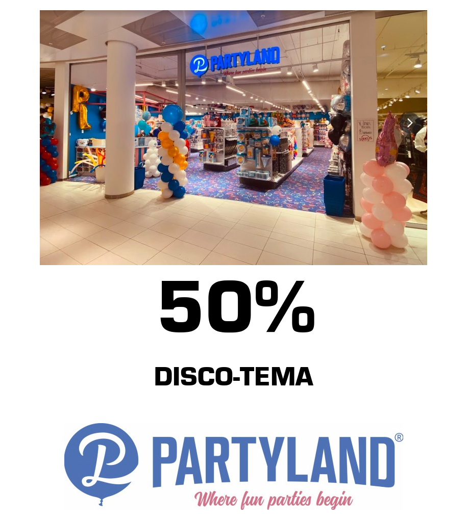Partyland: 50% disco-tema