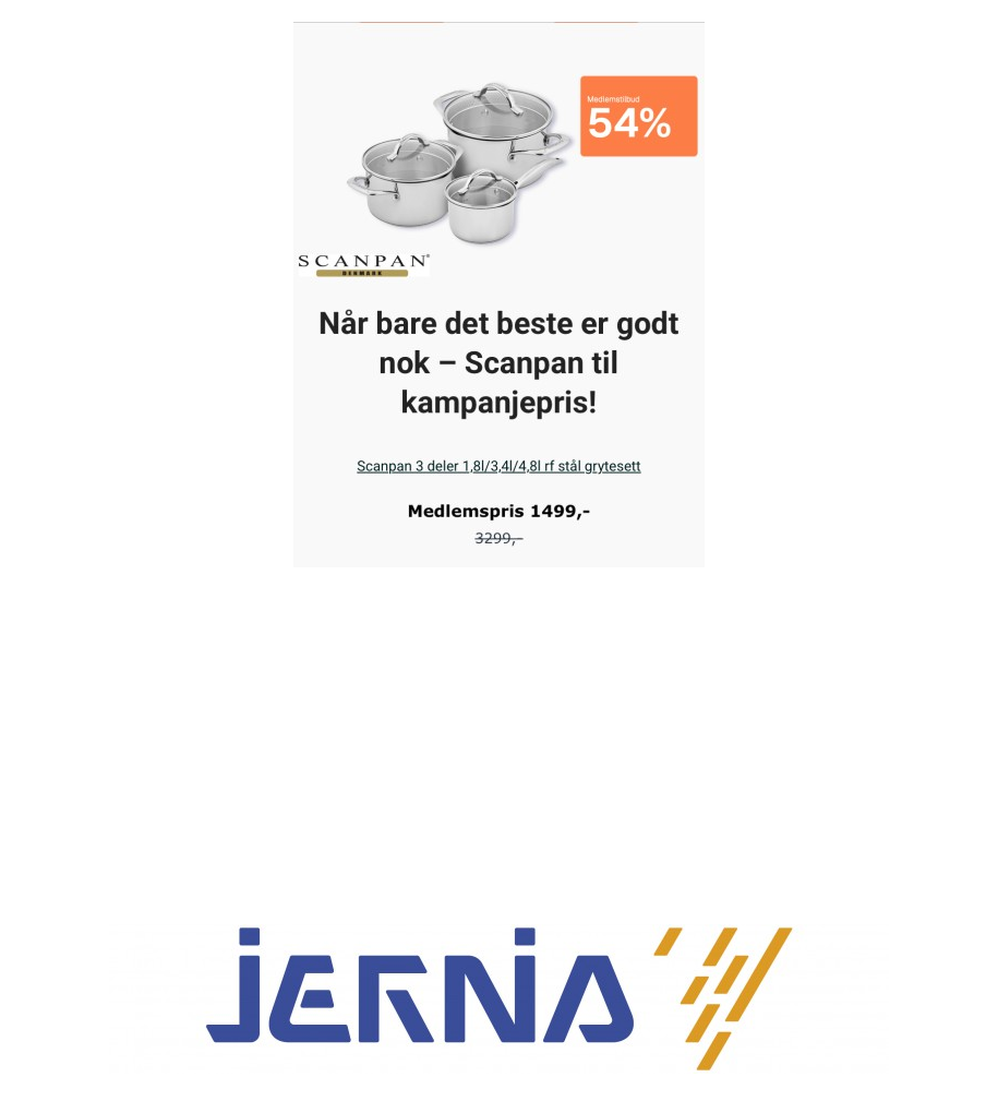 Jernia: Tilbud