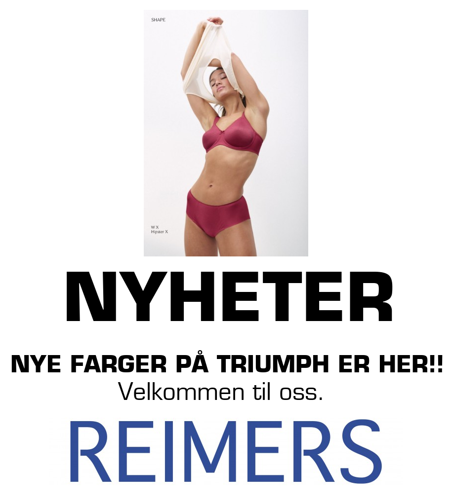 Reimers: NYHETER Nye farger på Triumph er her!! Velkommen til oss.