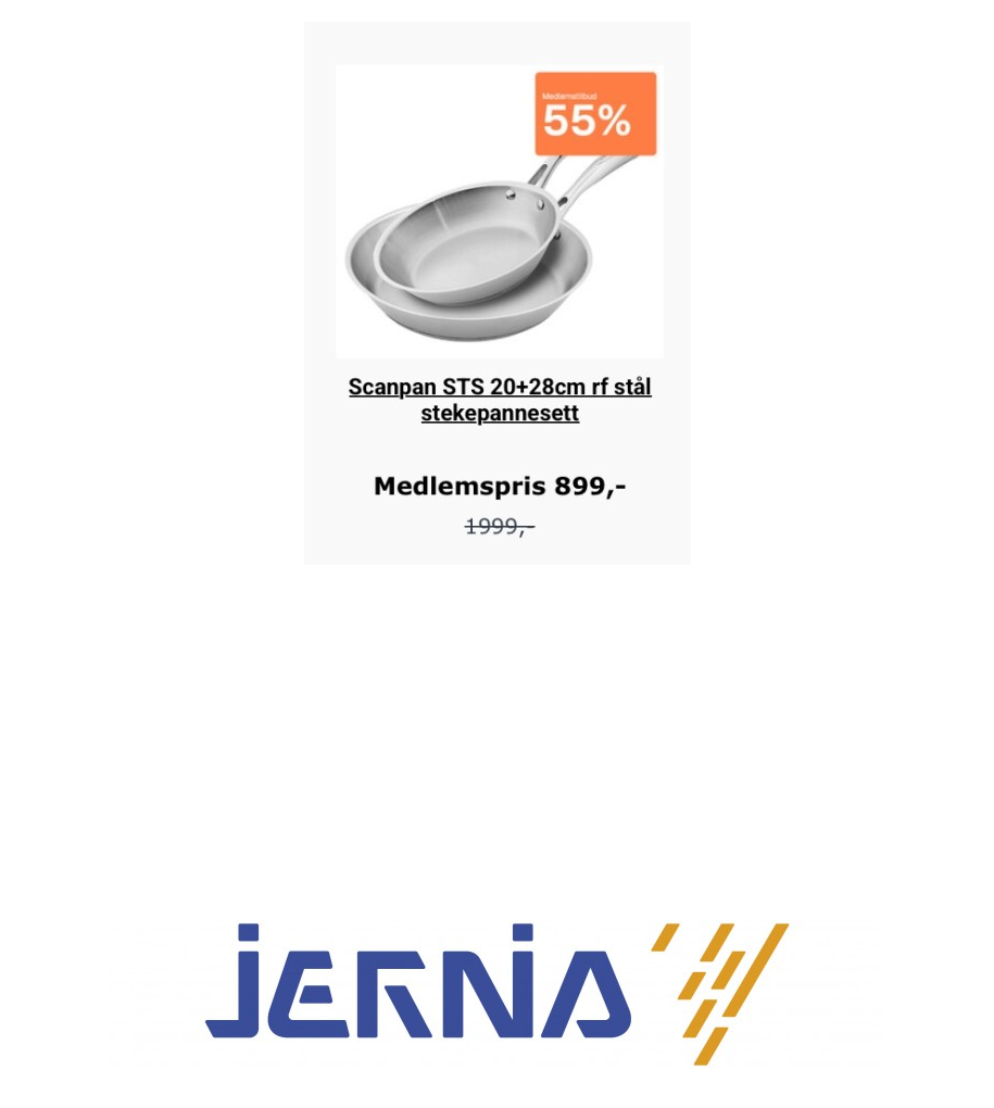 Jernia: Tilbud
