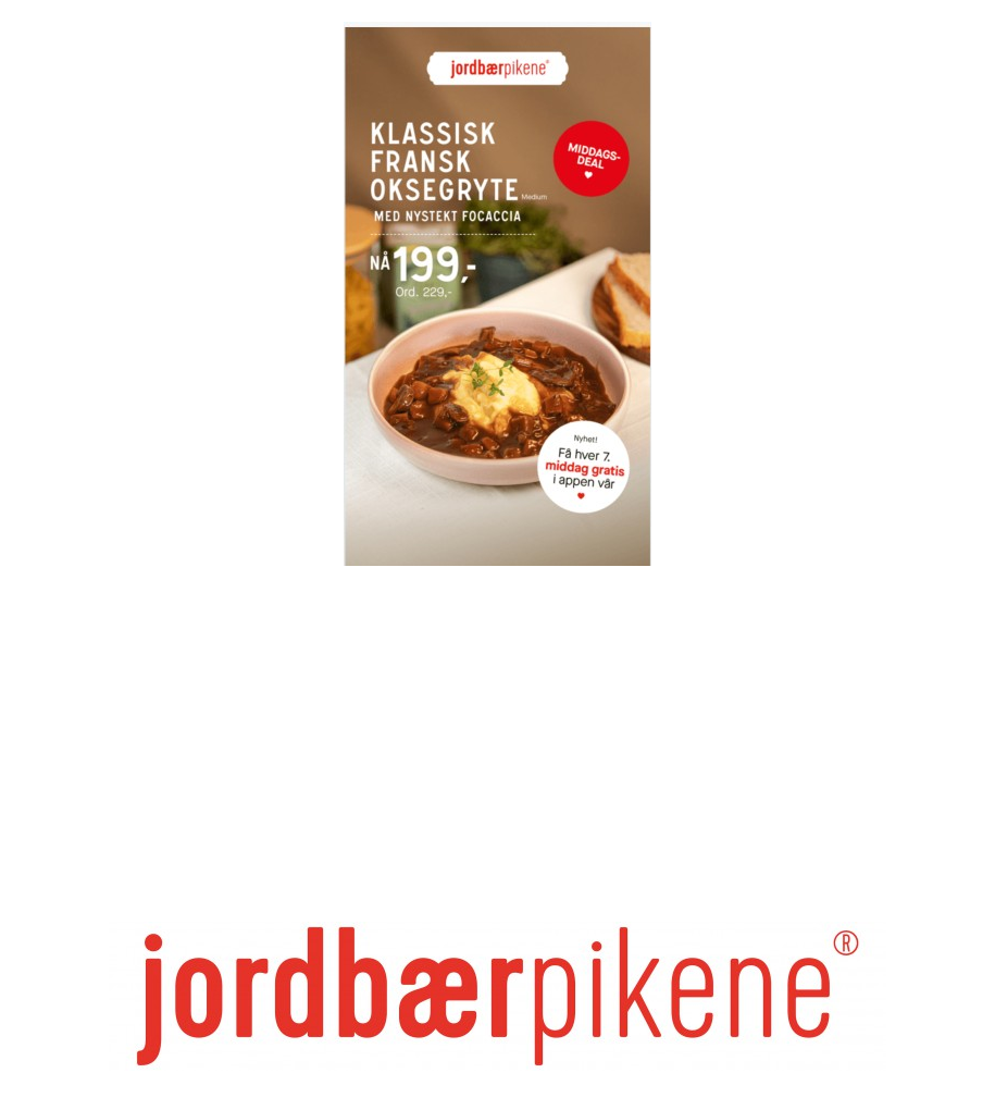 Jordbærpikene café og spiseri: Tilbud