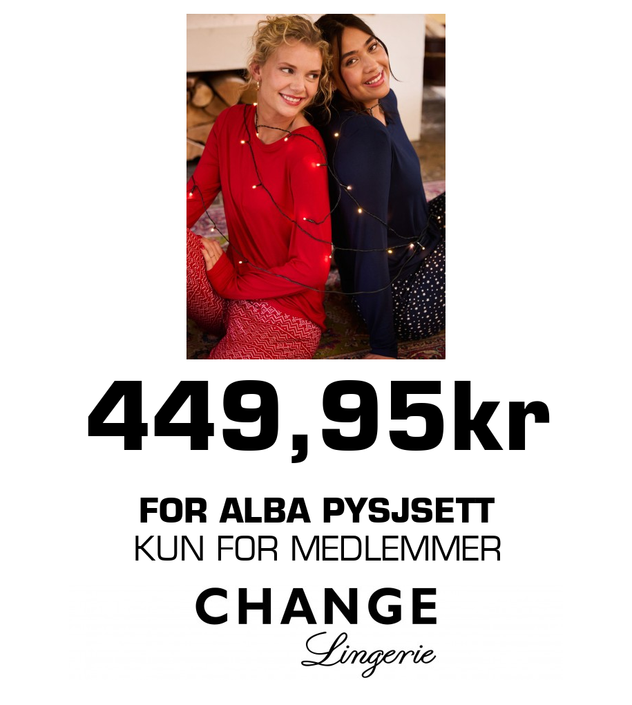 Change: 449,95kr For Alba pysjsett KUN FOR MEDLEMMER