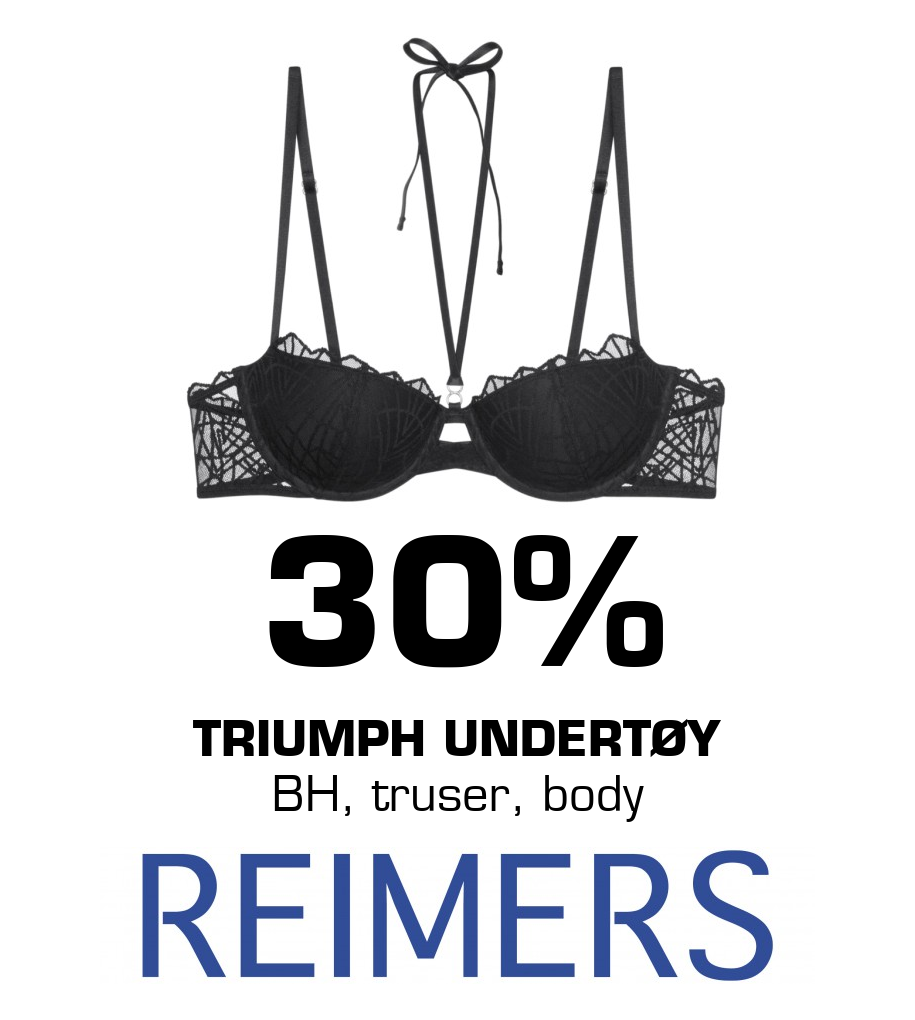 Reimers: 30% Triumph Undertøy BH, truser, body