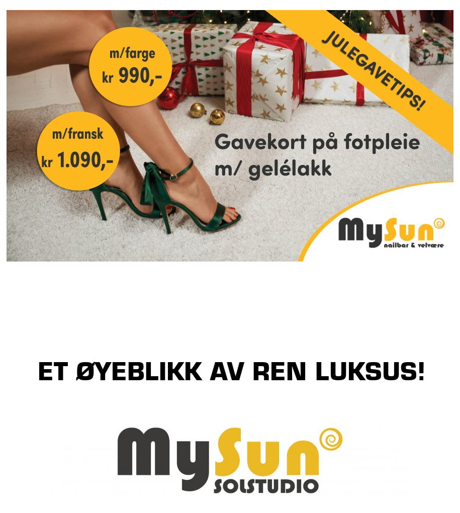 MySun Nailbar og Velvære: Et øyeblikk av ren luksus!