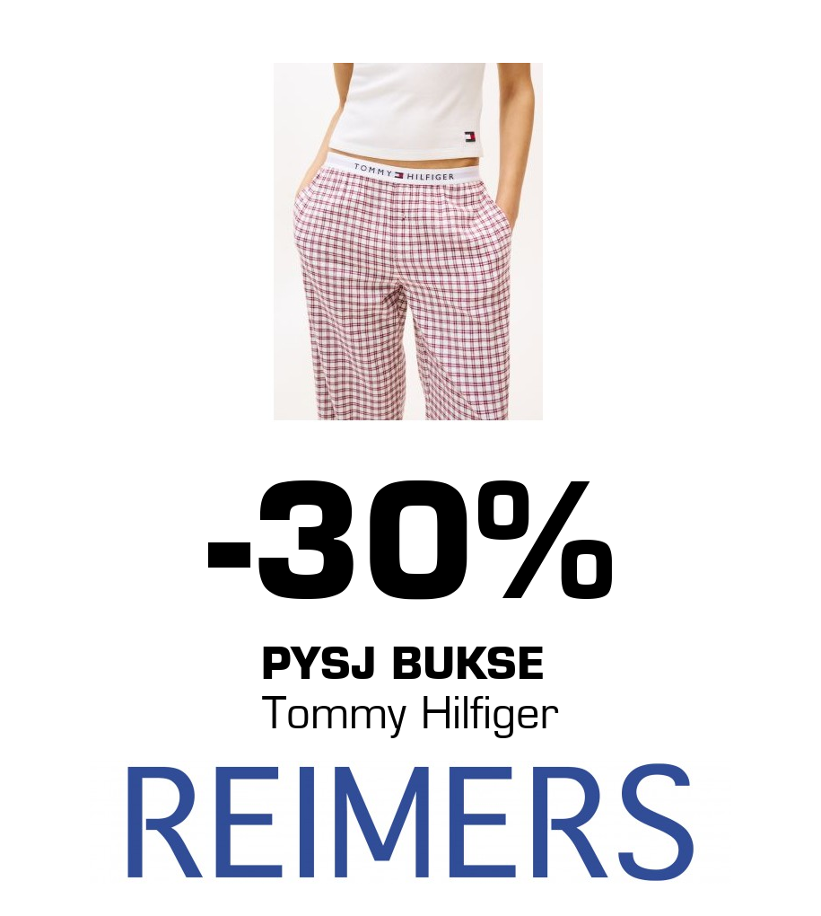 Reimers: -30% Pysj bukse Tommy Hilfiger