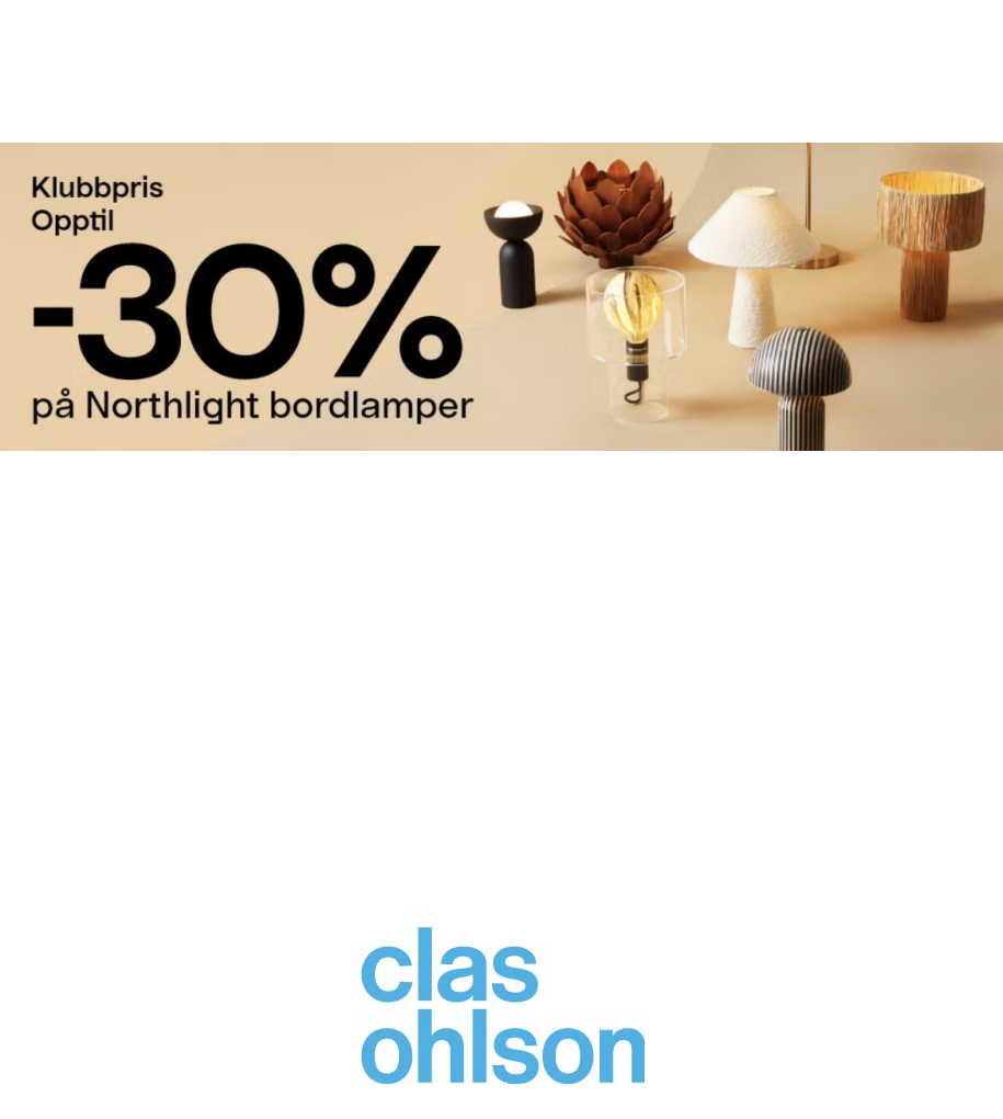 Clas Ohlson: Tilbud