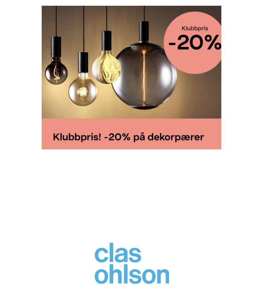 Clas Ohlson: Tilbud