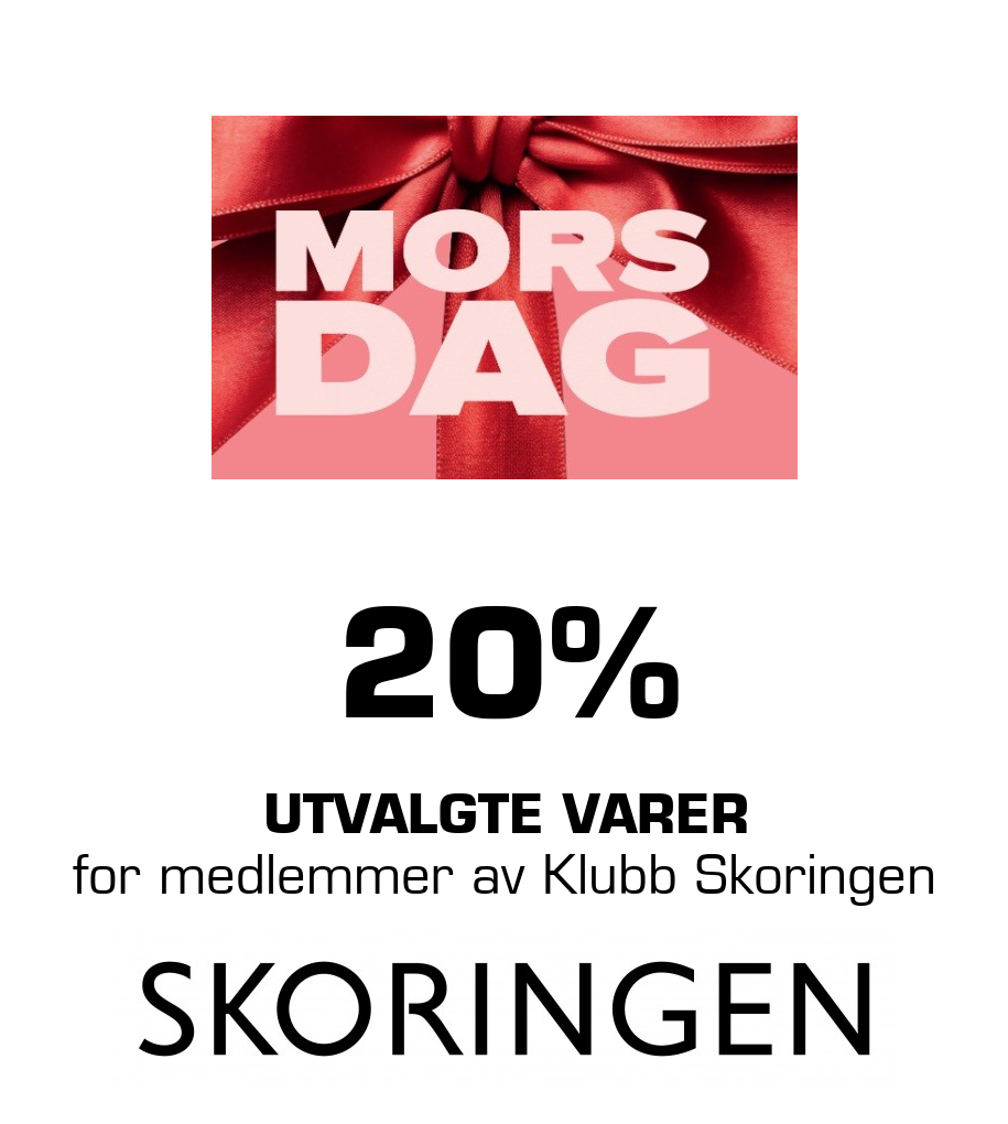 Skoringen: 20% utvalgte varer for medlemmer av Klubb Skoringen