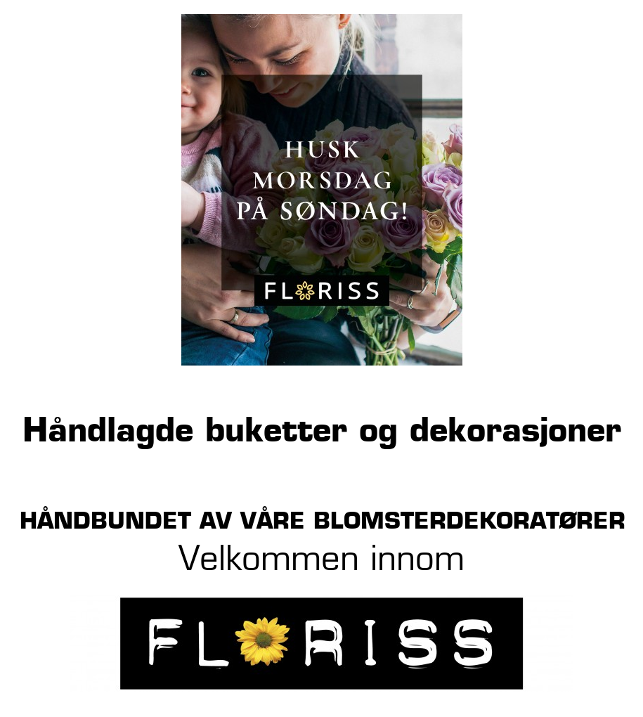 Floriss: Håndlagde buketter og dekorasjoner Håndbundet av våre blomsterdekoratører Velkommen innom