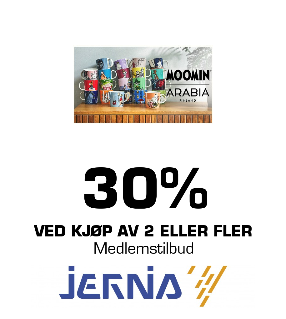 Jernia: 30% Ved Kjøp av 2 eller fler Medlemstilbud