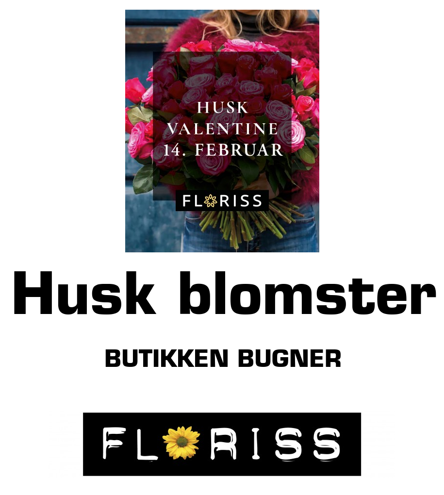 Floriss: Husk blomster Butikken bugner