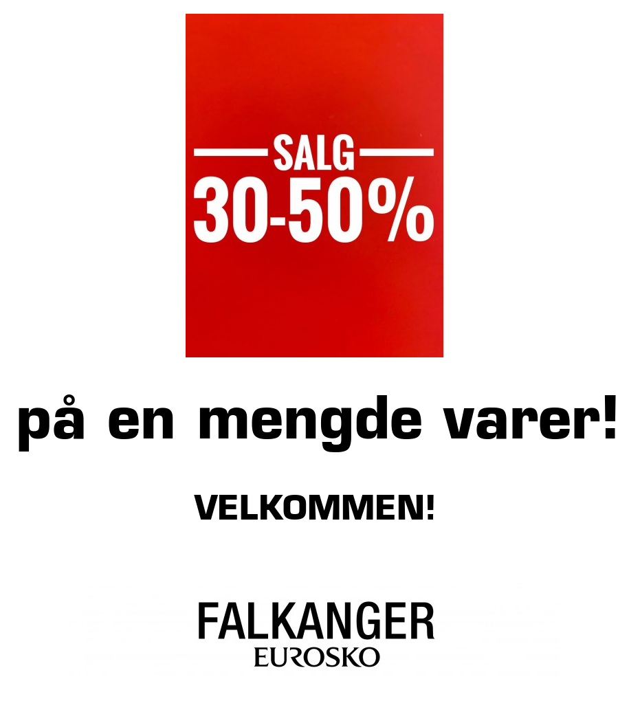 Falkanger Sko: på en mengde varer! Velkommen!