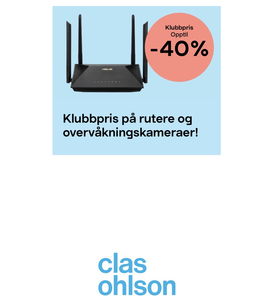 Clas Ohlson: Tilbud