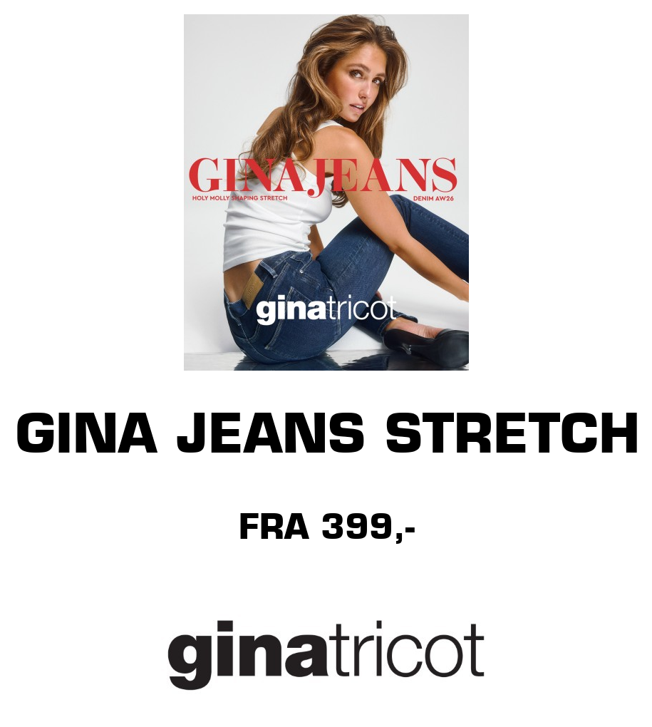 Gina Tricot: GINA JEANS STRETCH Fra 399,-