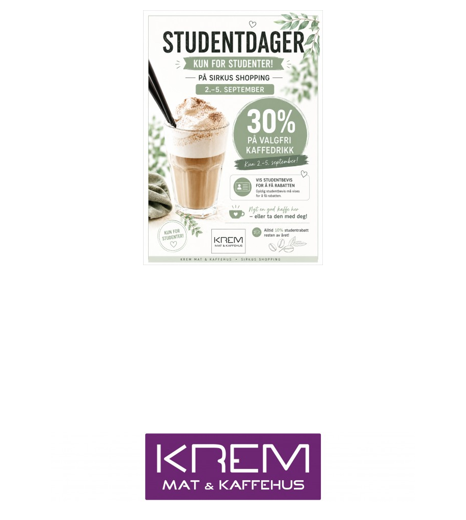 Krem Mat og Kaffehus: Tilbud