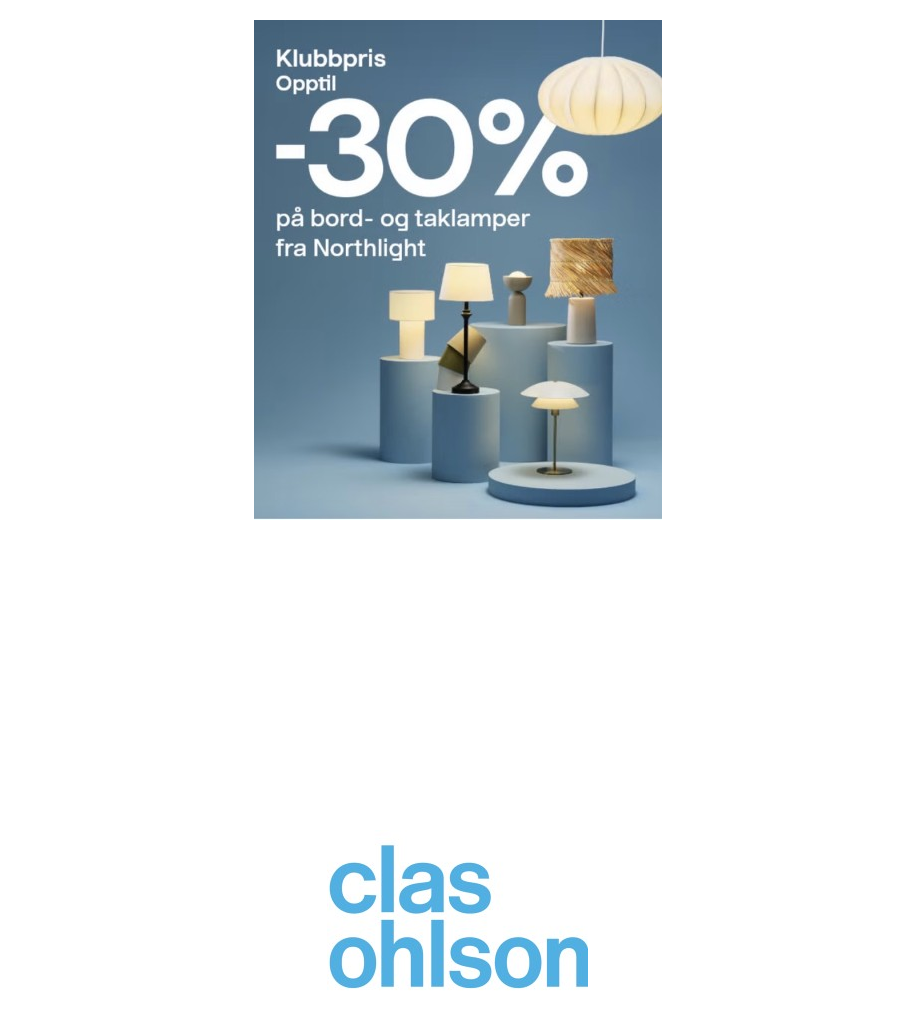 Clas Ohlson: Tilbud