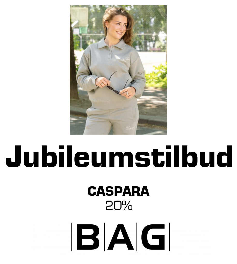 BAG: Jubileumstilbud Caspara 20%