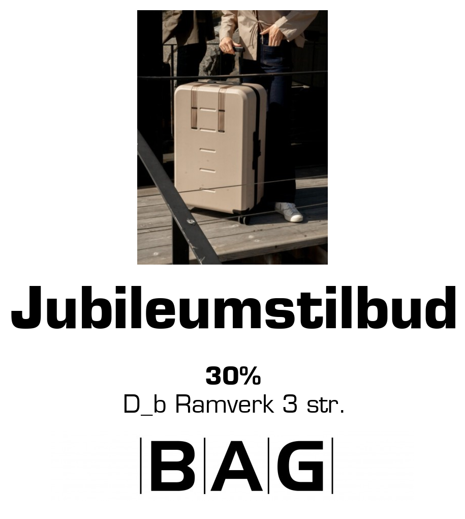 BAG: Jubileumstilbud 30% D_b Ramverk 3 str.