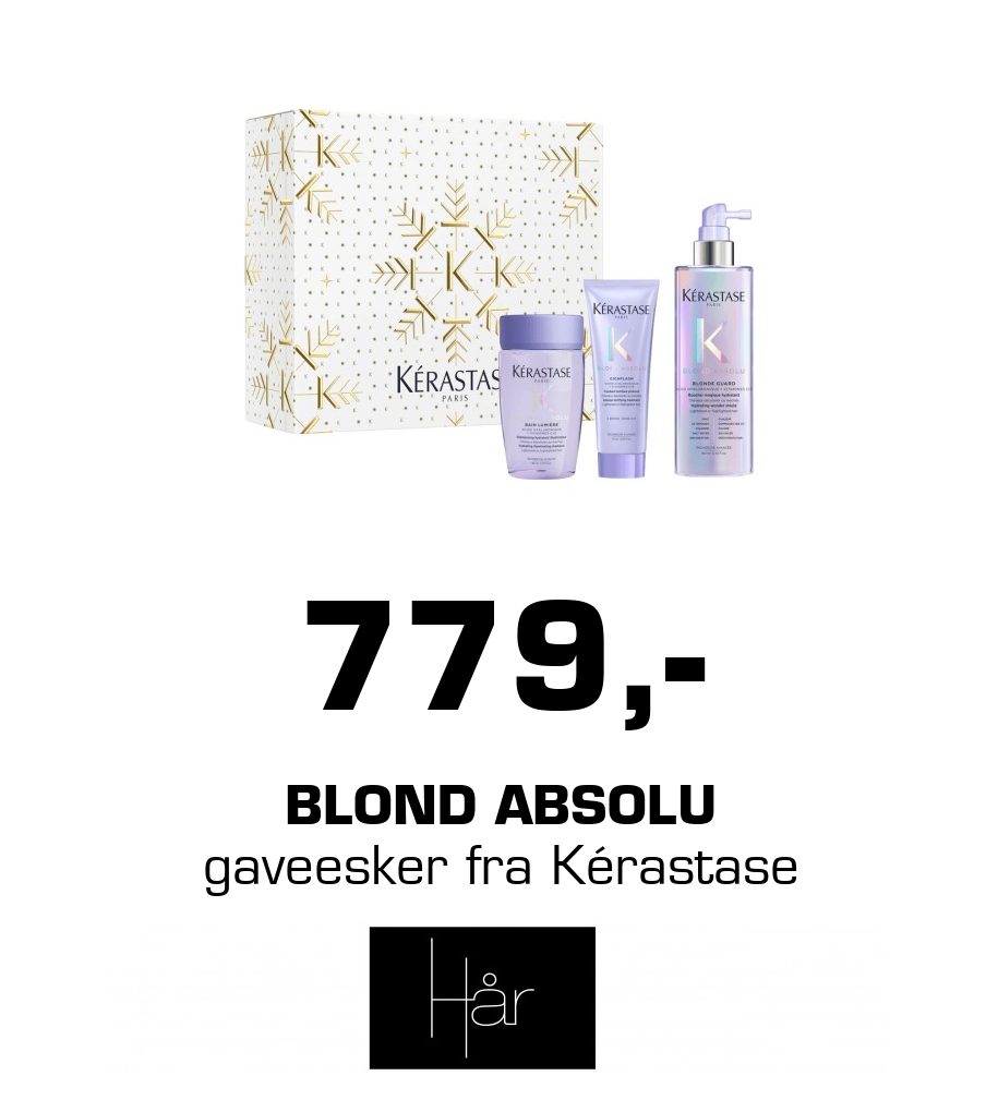 HÅR: 779,- Blond Absolu gaveesker fra Kérastase