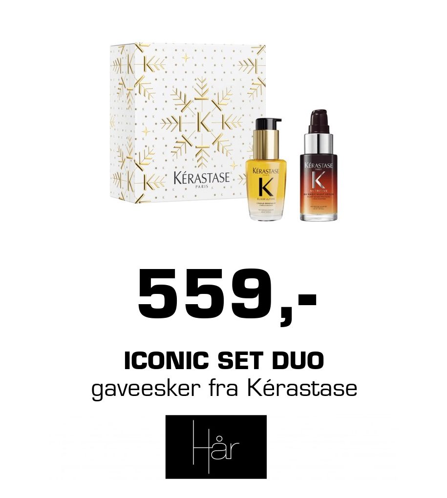 HÅR: 559,- Iconic set duo gaveesker fra Kérastase