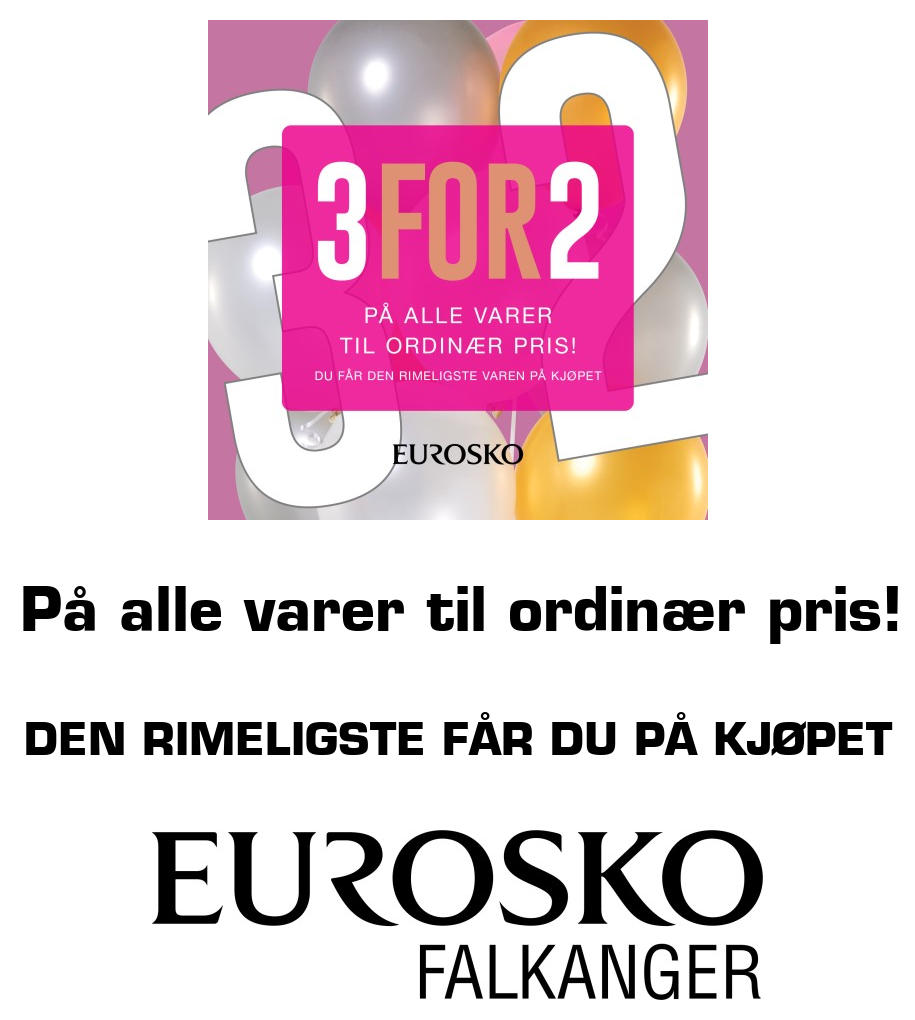 Falkanger Sko: På alle varer til ordinær pris! Den rimeligste får du på kjøpet